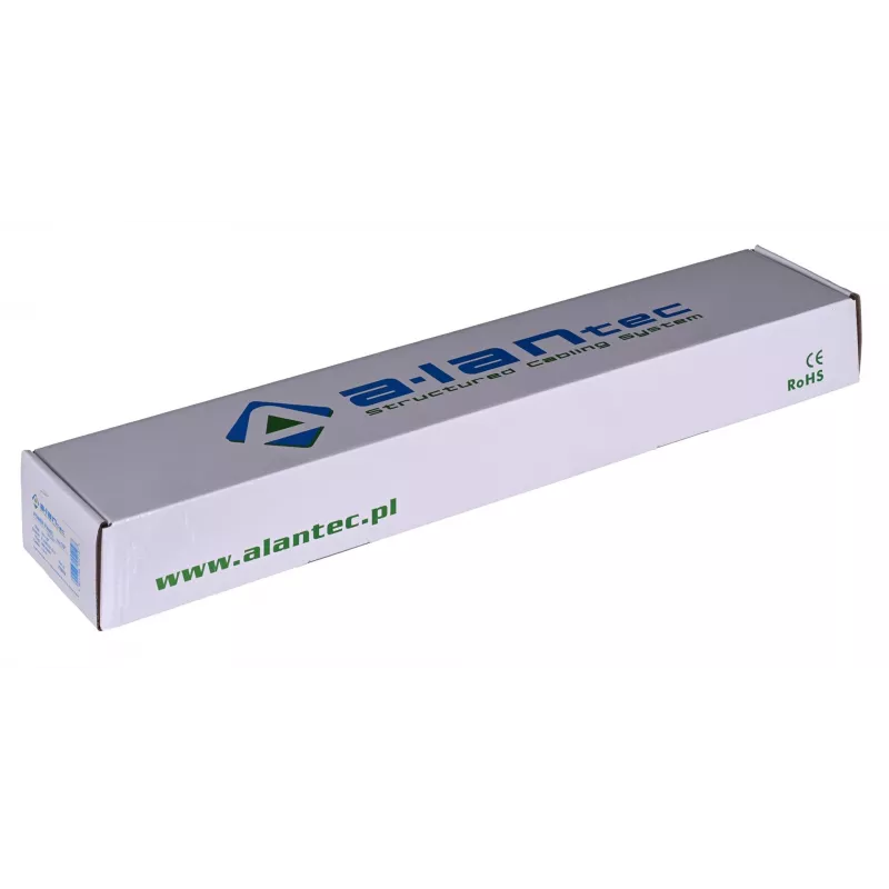 Alantec 19-inch 1U Leistung Strip, 8x CEE 7/5, Switch, 1.8m (PZ081U)