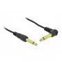 Audiokabel DeLOCK 85939 2m 6,35mm Schwarz