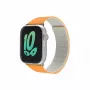 Armband GUAN Premium Pro für Apple Watch 44/45/42/49/46 mm — Orange/Weiß