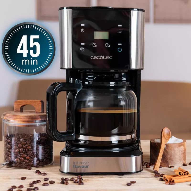 Cecotec 272 12 Tassen/1,5 L Schwarz