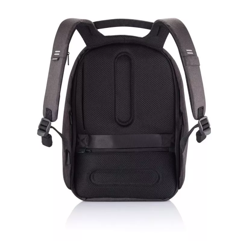 Rucksack XDDESIGN Bobby Hero XL – 21,5 l, für 17-Zoll-Laptop, Tablet-Fach, Organizer-Panel, schwarz