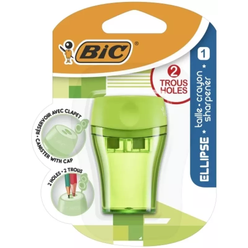 Bic Anspitzer Ellipse Maxi 2 Löcher, 1 Stk.