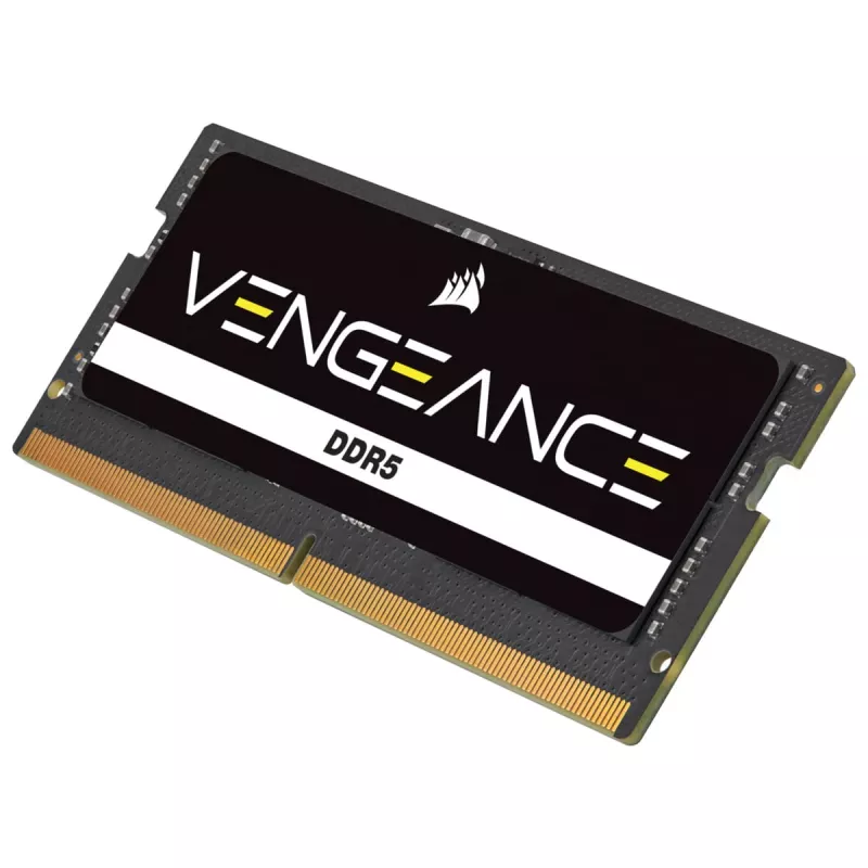 SO-DIMM 64 GB DDR5-4800 (2x 32 GB) Dual-Kit, Memory schwarz, CMSX64GX5M2A4800C40, Vengeance