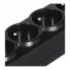 Power strip EVER CLASSIC 5-Steckdosen 3 m Kabel 250 V 10 A mit Überspannungsschutz (175 J) Schwarz