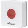 Kabelloser medizinischer Notrufknopf Milesight WS101915M, batteriebetrieben mit LiCoO2, 50×50×18 mm, weiß