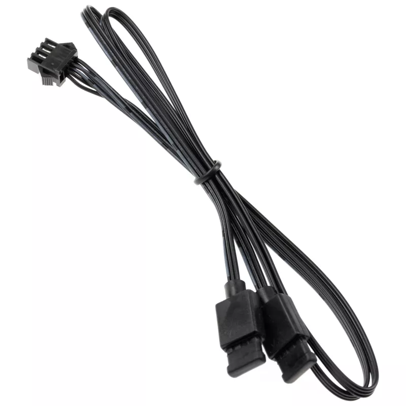 Kabeladapter Kolink 4‑Pin-Lüfter auf 3‑Pin 5V ARGB, 0,4 m