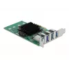 DeLOCK PCI Express x4 Karte auf 4 x extern USB 3.0 Quad Channel - Low Profile Formfaktor