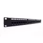 DIGITUS Professional DN-91624U - Patch Panel - RJ-45 X 24 - Schwarz, RAL 9005 - 1U (19 inch)