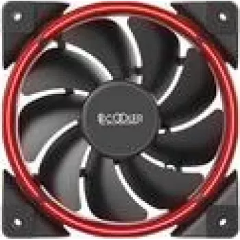 120mm PCCOOLER CORONA-RED Gehäuselüfter, 1000–1800 U/min, rote LED