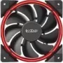 120mm PCCOOLER CORONA-RED Gehäuselüfter, 1000–1800 U/min, rote LED