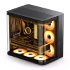 PC-Gehäuse Jonsbo TK-2 2.0 Midi Tower Schwarz