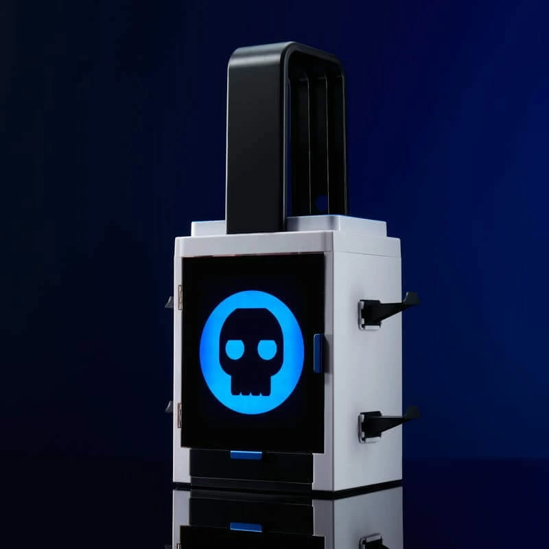 Numskull Games PS5 Inspired Gaming Locker, Diskettenhalter für Spiele, PlayStation 5, Grau, Kabelgebunden, 1 Stück(e)