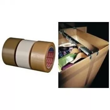 Verpackungsklebeband Tesa 4124 PVC 75 mm x 66 m — reißfest, stark haftend