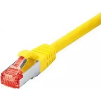 Tecline exertis Connect - Patchkabel - RJ-45 (M) auf RJ-45 (M) - 10 m - SSTP-Kabel - CAT 6 - halogenfrei - Gelb (71510Y)