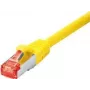 Tecline exertis Connect - Patchkabel - RJ-45 (M) auf RJ-45 (M) - 10 m - SSTP-Kabel - CAT 6 - halogenfrei - Gelb (71510Y)