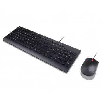 Lenovo 4X30L79897 Tastatur Maus enthalten Universal USB QWERTZ Deutsch Schwarz