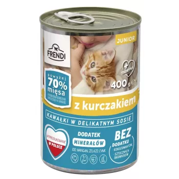Katzennassfutter Frendi junior mit Huhn 400 g