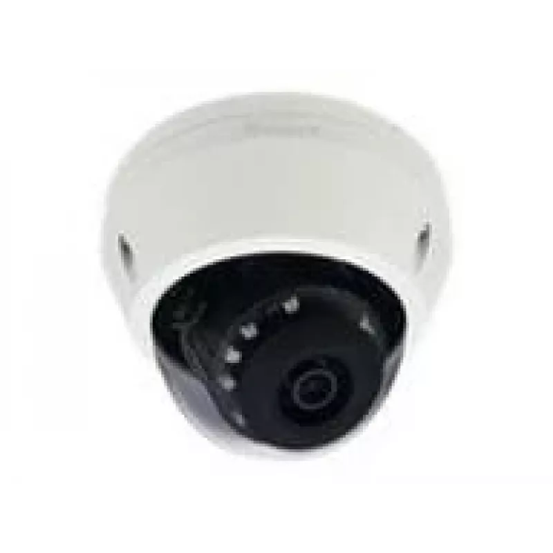 LevelOne HUBBLE Fixed Dome IP Netzwerkkamera, H.265, 5 Megapixel, 802.3af PoE, IR-LEDs, Innen-/Außenbereich, vandalismussicher