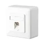METZ CONNECT BTR E-DAT C6 8(8) AP - Wanddose - RJ-45 - Reinweiß, RAL 9010 (1307370002-I)