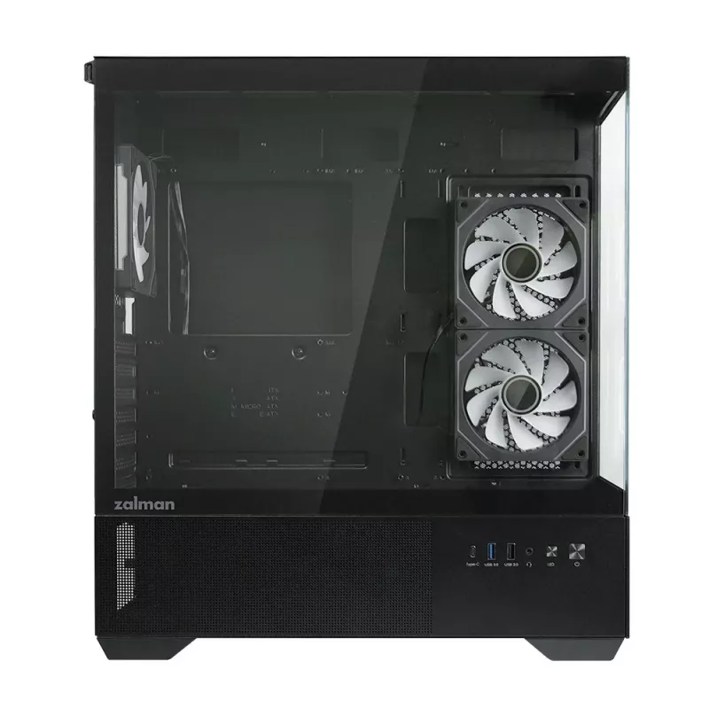 PC-Gehäuse CHRONIX V2 Mid Tower ARGB Lüfter x3 schwarz