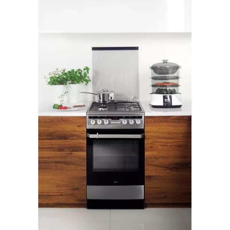 Optimum PT3011 Lunaris Dampfgarer schwarz/weiß