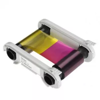 Druckerband Evolis R5F008EAA Blau Cyan Magenta Gelb
