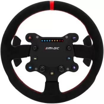 Simagic GTS Alcantara S202 — Alcantara-bezogenes Sim-Racing-Lenkrad, Modell S202
