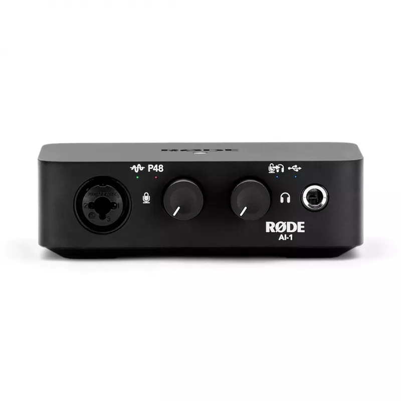 RODE AI-1 USB Audio-Interface A-A Vorverstärker 24 Bit 96 kHz Schwarz