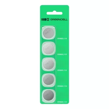 Green Cell Knopfzelle 5x CR1620