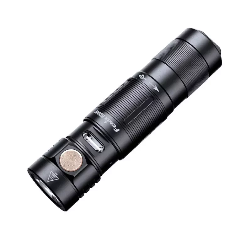 Taschenlampe Fenix E09R 600 lm, kompakte wiederaufladbare Schlüssellampe