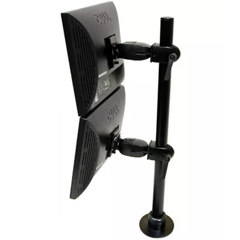 Grommet-Montagesockel Ergotron DS100 Schwarz