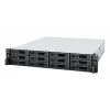 Synology RackStation RS2423+ NAS/Storage-Server Rack (2U) Ryzen Embedded V1780B 8 GB DDR4 0 TB DiskStation Manager Schwarz, Grau