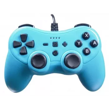 Kabelgebundener Controller SUBSONIC SA5488-1 Neon Blue — für Nintendo Switch, kabelgebundene Verbindung