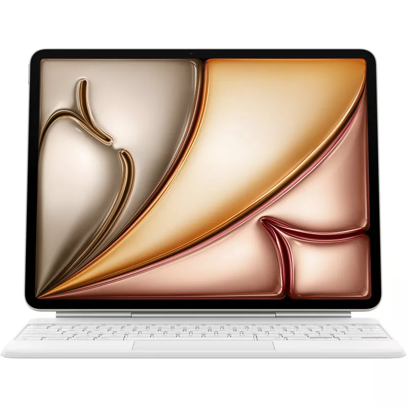 Apple Magic Tastatur QWERTY US English Weiß Trackpad
