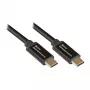 Good Connections USB2.0 Lade-/Datenkabel (100W) USB-C 0,5m