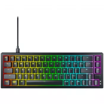 CHERRY K5V2 Compact-Tastatur Gaming USB QWERTY Englisch Schwarz 67 Tasten RGB LED