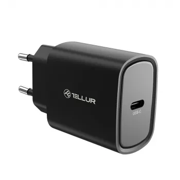 Tellur 20W USB-C PD-Netzladegerät schwarz