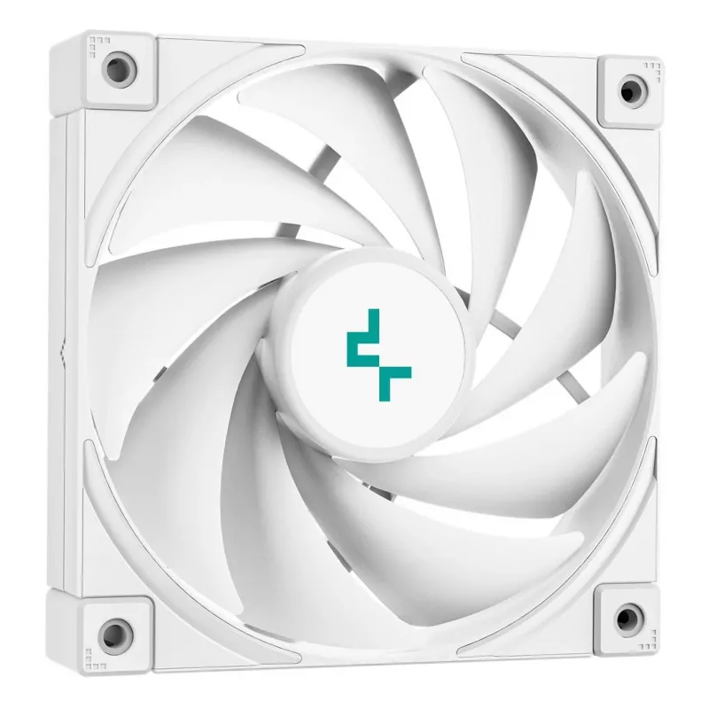 Luftkühler DeepCool AK620 Digital SE White — zwei 120-mm-Lüfter, 6 Heatpipes, PWM, LGA-1700-Unterstützung, integrierte Anzeige
