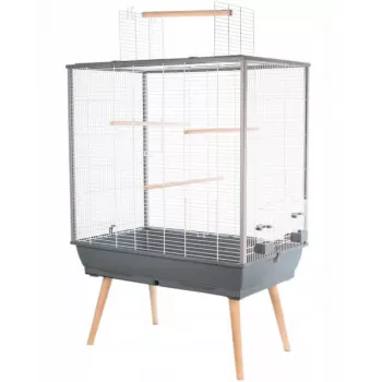 Vogelkäfig Zolux Neo Jili H80 Grau
