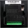 Smart HVAC-Thermostat Shelly LinkedGo Schwarz – digitales WLAN (802.11b/g/n), 87×87×35 mm
