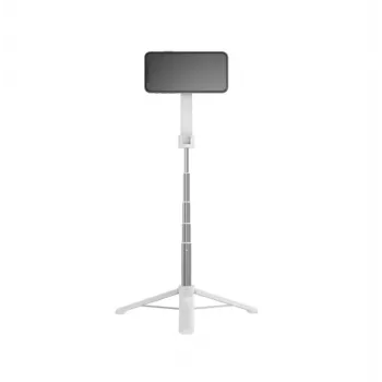 Selfie-Stick FIXED FIXSN-M-WH — faltbare Aluminiumstange mit Bluetooth, maximale Länge 72 cm, weiß