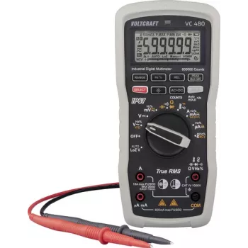 Voltcraft VC 480 Hand-Multimeter digital wasserdicht IP67 CAT IV 1000 V Display-Zählungen (VC-16821325)