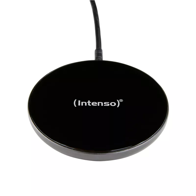 Intenso MB1 Smartphone Schwarz USB Kabelloses Laden Schnellladung Innenbereich