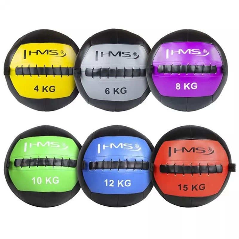 HMS Fitness WLB12 Medizinball 12 kg Schwarz, Blau