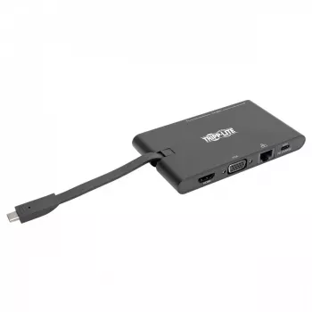 USB-C-Dock – 4K HDMI, VGA, USB 3.2 Gen 1, USB-A/C-Hub, Gigabit-Ethernet, Speicherkartenslots, 100 W PD-Ladung
