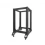 Lanberg Open Rack 19 18u 600x800 Schwarz Lanberg