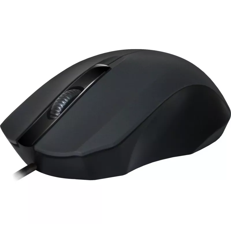 Kabelgebundene optische Maus DEFENDER MM-310 USB Typ-A, 1000 DPI, beidhändig, 2 Tasten, schwarz, 1,35 m Kabel
