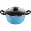 Bratpfanne Ballarini Caprera 2H 24 cm, antihaftbeschichtet, blau