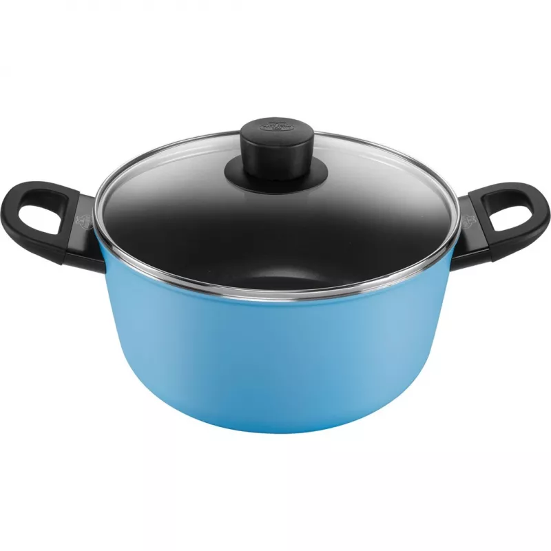 Bratpfanne Ballarini Caprera 2H 24 cm, antihaftbeschichtet, blau