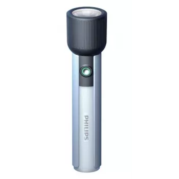 Taschenlampe Philips wiederaufladbar USB-C 400 lm 2000 mAh – tragbare LED-Handleuchte
